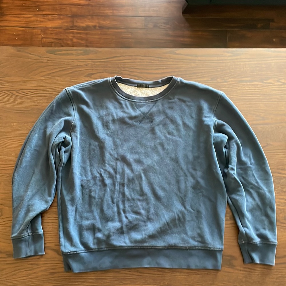 ATM mens cotton crewneck oversized sweatshirt